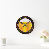 Horloge Ronde Beer Glass Wall Clock (Maison)