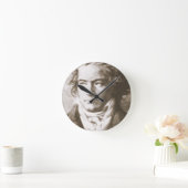 Horloge Ronde Beethoven À Sepia (Maison)