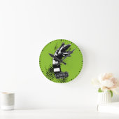 Horloge Ronde Beetlejus | Illustration du ver de sable (Maison)
