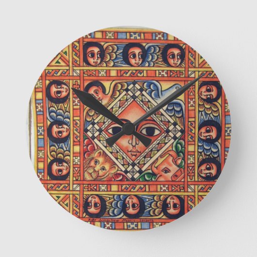 Horloge Ronde Belle montre d'art (Recto)