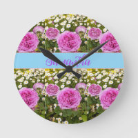 Belle rose Roses et marguerites Floral