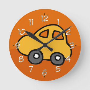 Horloge Ronde Belle voiture