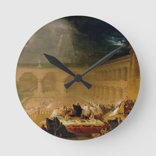Horloge Ronde Belshazzar's Feast (Recto)