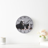 Horloge Ronde Berese puppies (Maison)