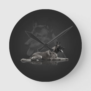 Horloge Ronde Berger belge - Malinois