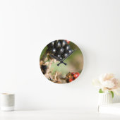 Horloge Ronde Berries d'automne (Maison)