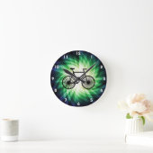 Horloge Ronde Bicycle cool (Maison)