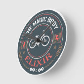 Horloge Ronde Bicycle, Magic Body Elixir (Angle)