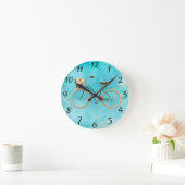 Horloge Ronde Bicycle Wall Clock (Maison)