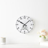 Horloge Ronde Bicyclette (Maison)