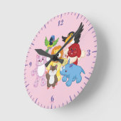 Horloge Ronde Bienvenue sur Webkinz ! (Angle)