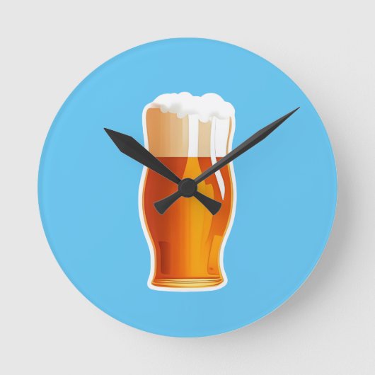 Horloge Ronde Bière (Recto)
