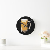 Horloge Ronde Bière (Maison)