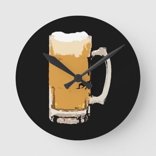 Horloge Ronde Bière (Recto)