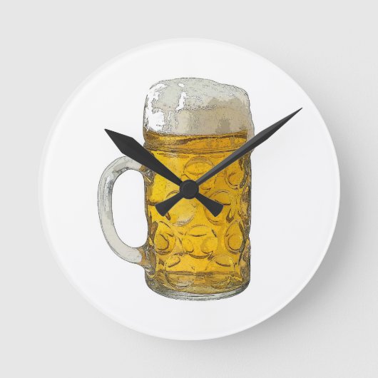 Horloge Ronde Bière (Recto)