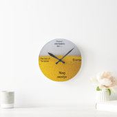 Horloge Ronde Bières Klok (Maison)
