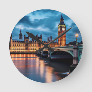 Horloge Ronde Big Ben, Londres.