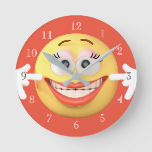 Horloge Ronde Big Smile