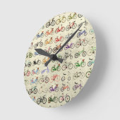 Horloge Ronde Bikes (Angle)