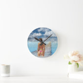 Horloge Ronde Bikini Girl Thunder_Cove (Maison)
