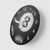 Horloge Ronde billards (Angle)