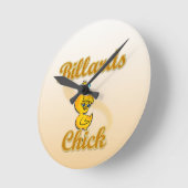 Horloge Ronde Billiard Chick (Angle)