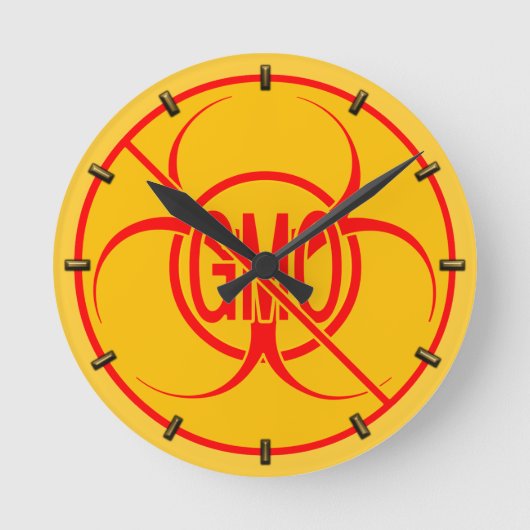 Horloge Ronde Bio-hazard Clock Bio-hazard Warning Venin Decor (Recto)