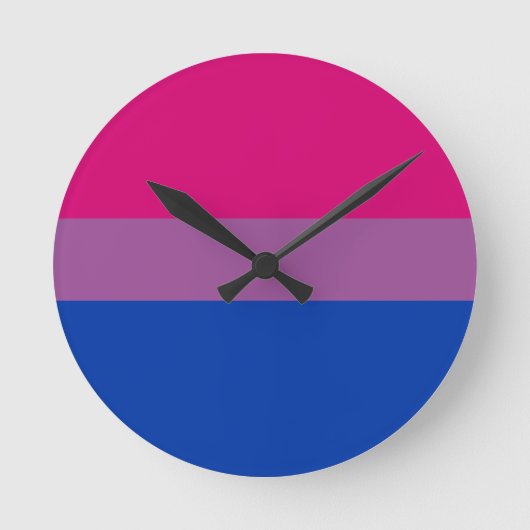 Horloge Ronde Bisexual pride (Recto)