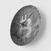 Horloge Ronde Bitcoin 16 (Angle)
