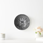 Horloge Ronde Bitcoin 16 (Maison)