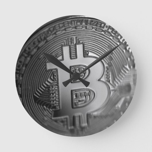 Horloge Ronde Bitcoin 16 (Recto)