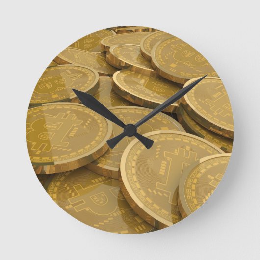 Horloge Ronde Bitcoin 7 (Recto)