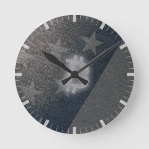 Horloge Ronde Bitcoin Amérique