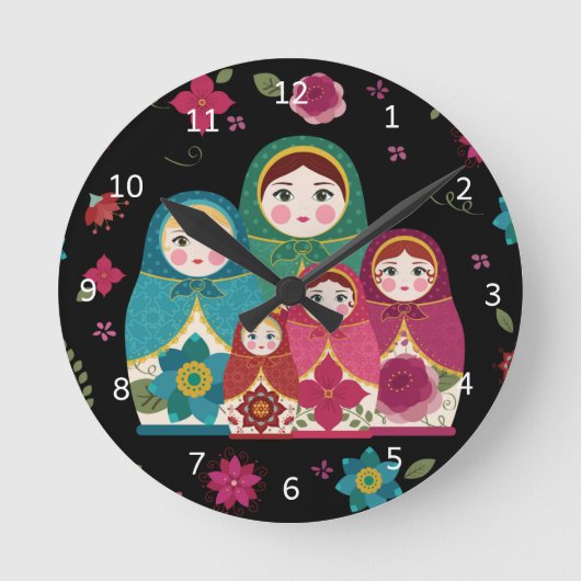 Horloge Ronde Black Russian (Recto)
