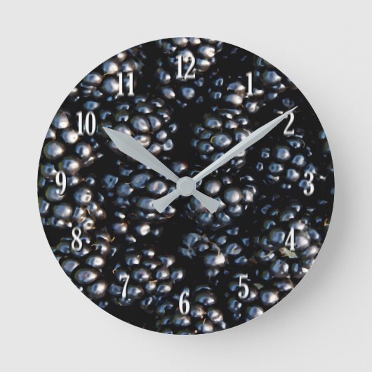 Horloge Ronde Blackberry (Recto)