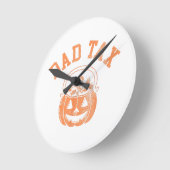 Horloge Ronde Blague de papa (Angle)