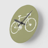 Horloge Ronde blanc (Angle)