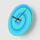 Horloge Ronde Blautöne (Angle)