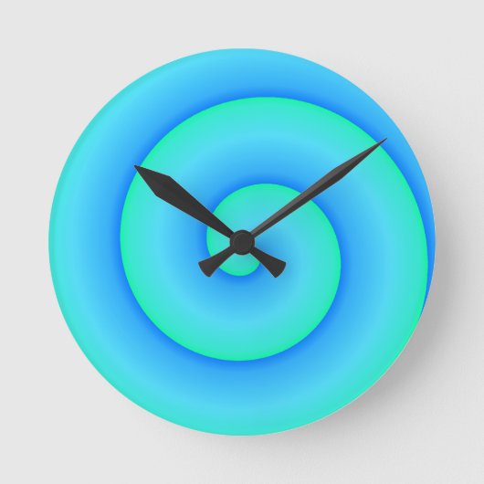 Horloge Ronde Blautöne (Recto)