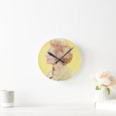 Horloge Ronde Blonde Woman 2 (Maison)