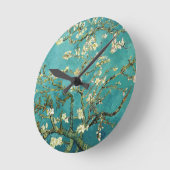 Horloge Ronde Blossoming Almond Tree Vincent van Gogh (Angle)