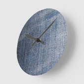 Horloge Ronde blue (Angle)