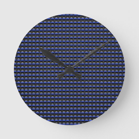 Horloge Ronde Blue Line mince (Recto)