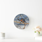 Horloge Ronde Bluebird Of Happiness (Maison)