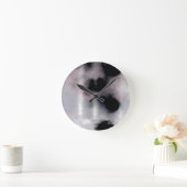 Horloge Ronde Blush Orbit Abstract (Maison)