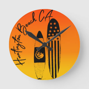 Horloge Ronde Boards de Huntington et sets