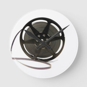 Horloge Ronde bobine de film