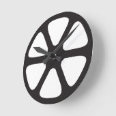 Horloge Ronde bobine de film (Angle)