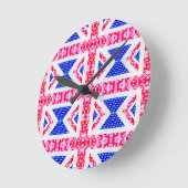 Horloge Ronde boho (Angle)