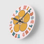 Horloge Ronde Boho (Angle)